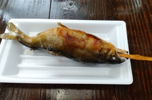 鮎の塩焼き