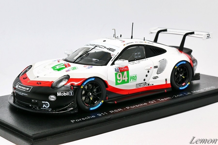 スパーク】 1/43 ポルシェ 911 RSR #94 - Porsche GT Team - 24H Le 