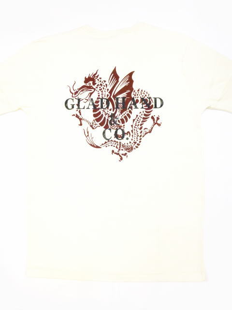 GLAD HAND×FULLCOUNT DRAGON-S/S HENRY T-SHIRTS