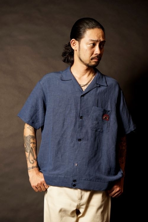GANGSTERVILLE RISE ABOVE-S/S BOWLING SHIRTS THUG-SKINNY STRETCH PANTS