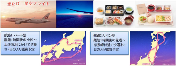 JALは、成田発着～空行きの周遊チャーター「空たび　星空フライト」を運航！