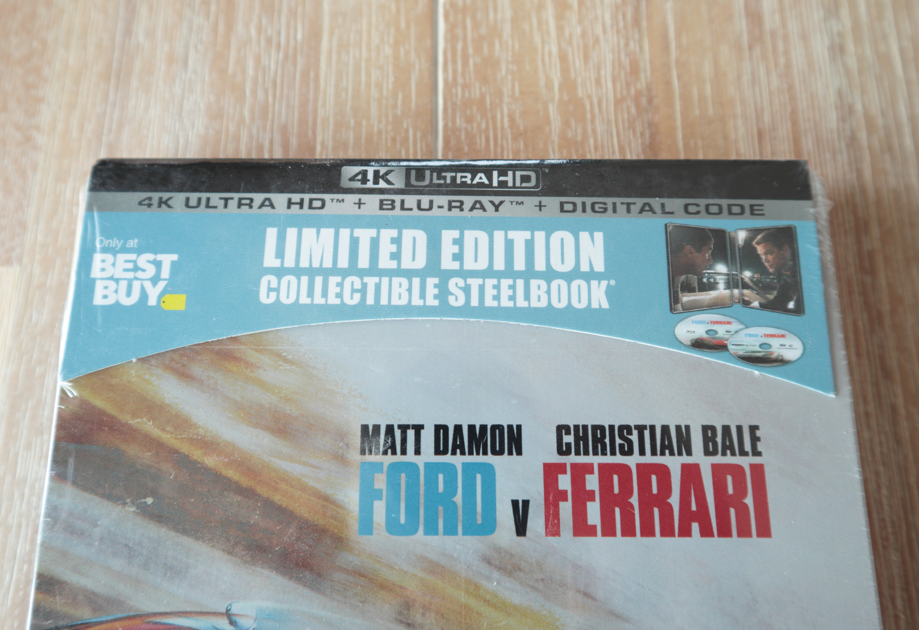 Ford v Ferrari best buy steelbook フォードvsフェラーリ スチールブック