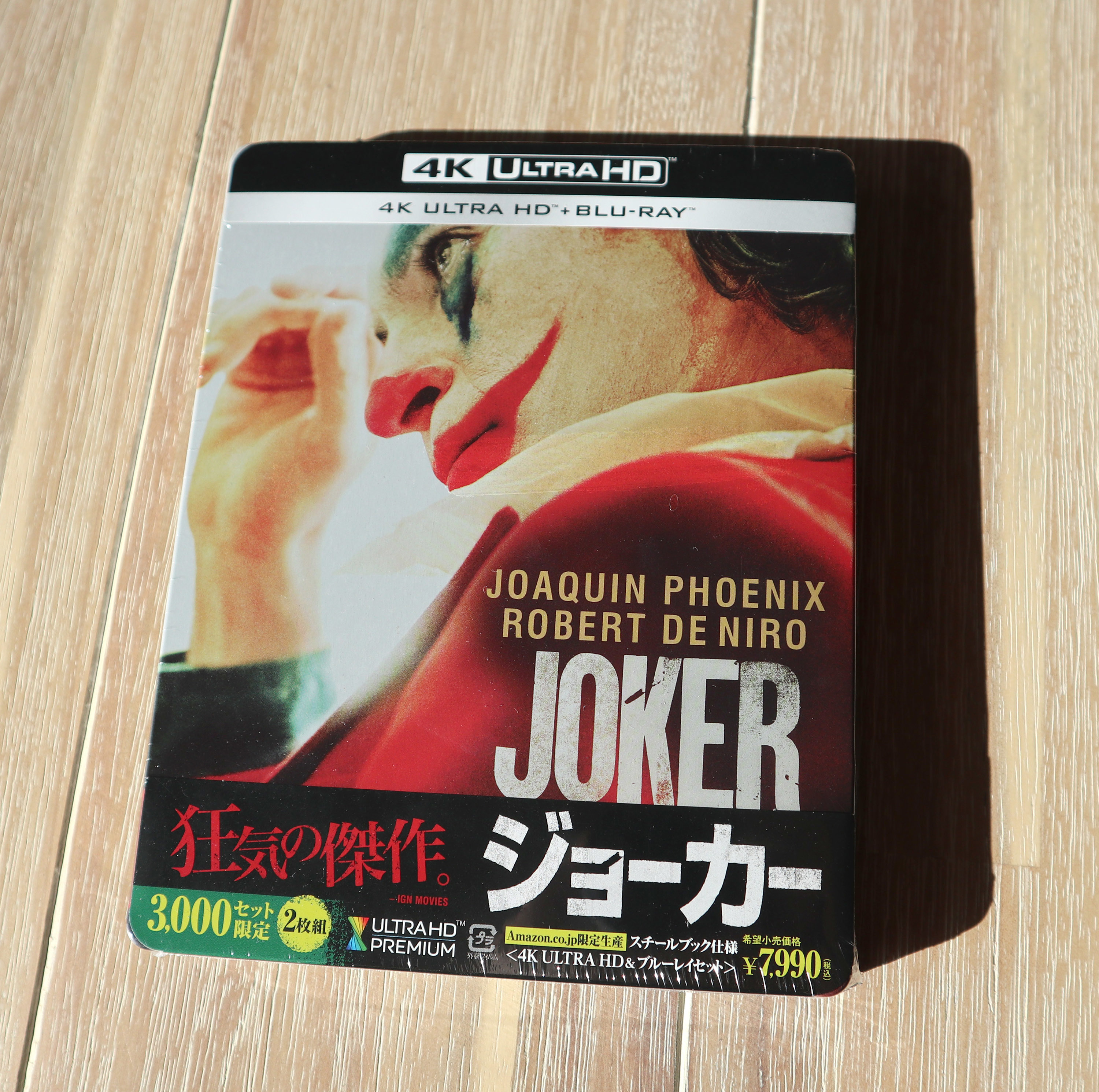 Joker 4K Ultra Amazon.co.jp steelbook ジョーカー スチールブック