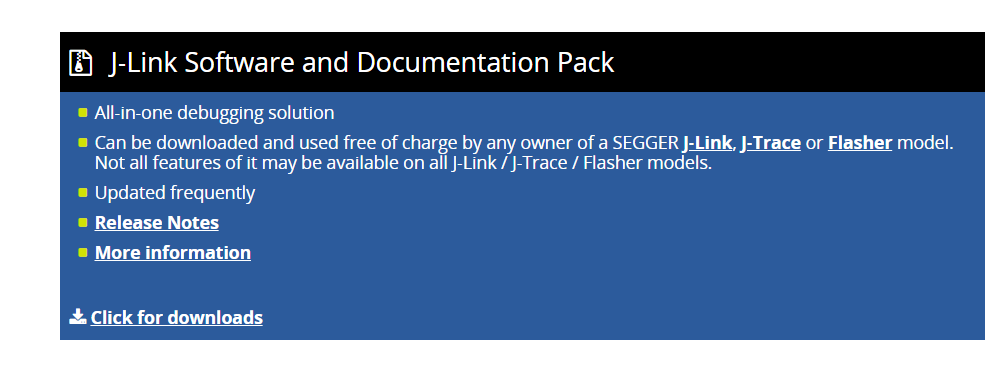 J-Link Software and Documentation Pack