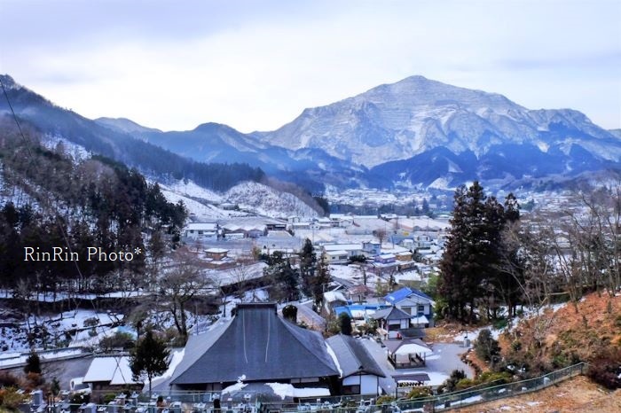 2018年１月寒朝の武甲山