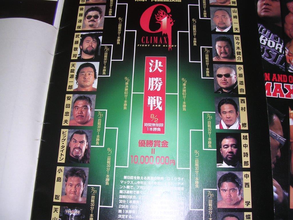 新日本プロレス1998年G1中身