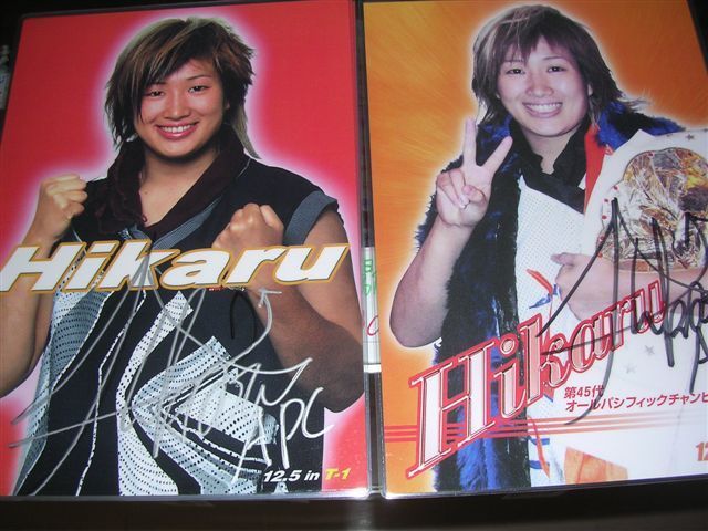 Hikaruのポートレートは2種類
