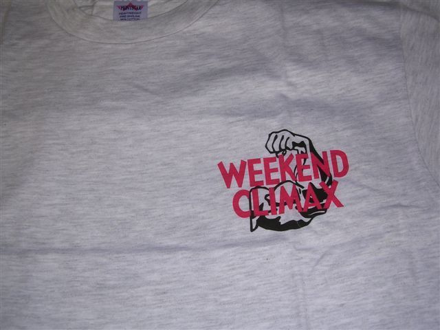 WEEKEND　CLIMAX　ワールドプロレスリング　Tシャツ　白　サイズL