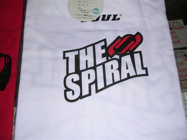 THE　SPIRAL　Tシャツ　白　サイズL