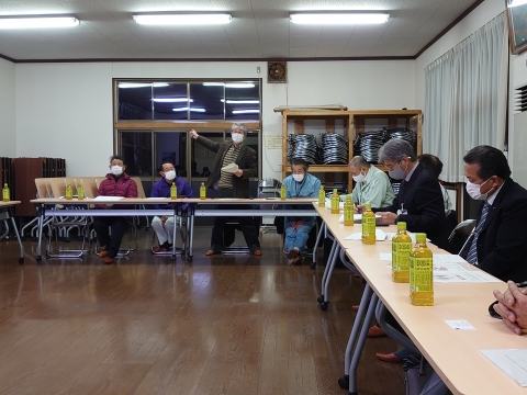 「恋瀬川氾濫対策の為の、光安寺橋架け替え工事についての「地元説明会」⑤
