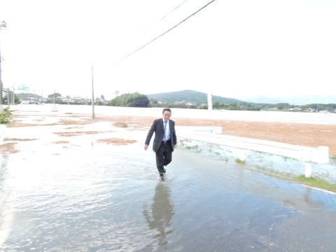 「恋瀬川氾濫対策の為の、光安寺橋架け替え工事についての「地元説明会」⑧ (8)