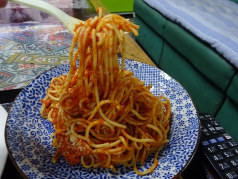 「超大盛りスパゲティ！」⑤