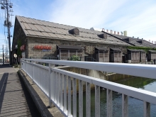 小樽運河食堂　横の橋